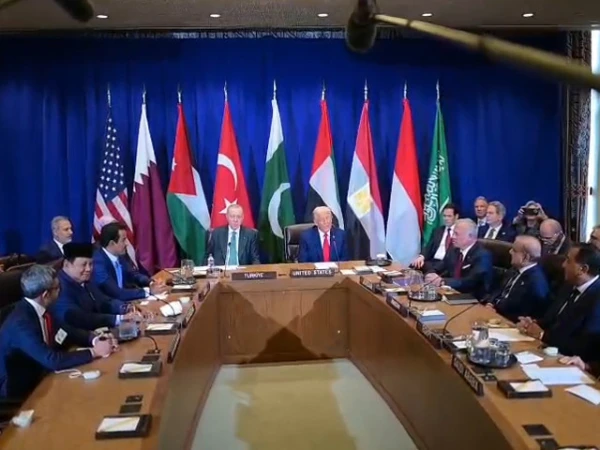 وزیراعظم شہباز شریف سمیت 8 مسلم رہنماؤں کی صدر ٹرمپ سے ملاقات